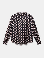 Mint Velvet Blue Geometric Print Blouse - Image 8 of 8