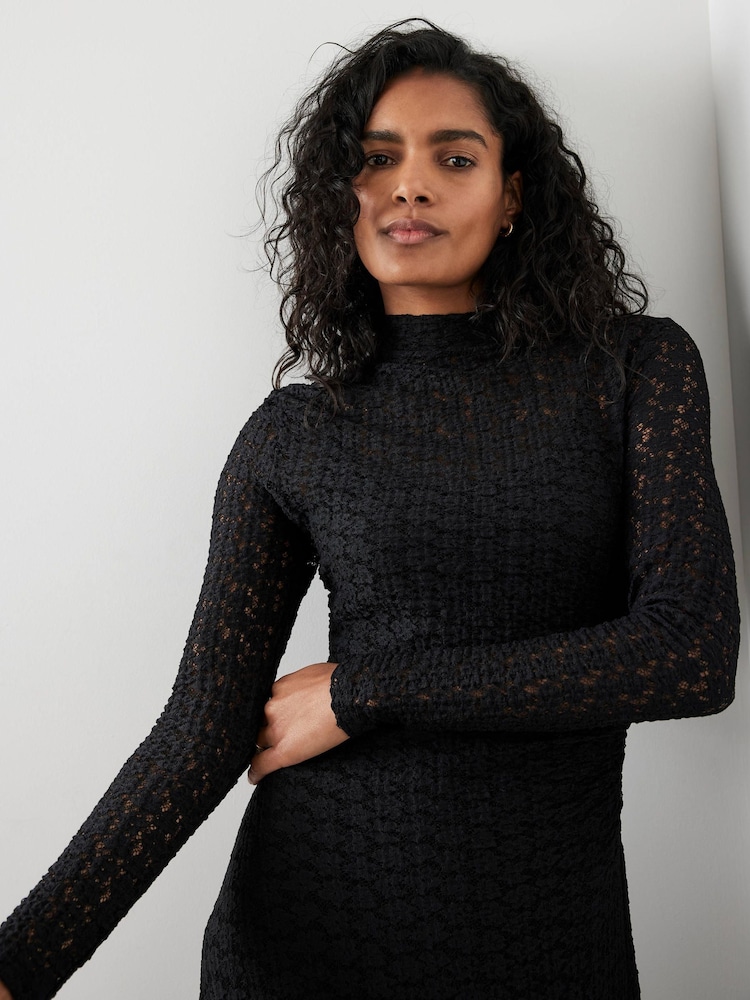 mint velvet black lace dress Buy Mint Velvet Black Lace Asymmetric Midi from Next USA