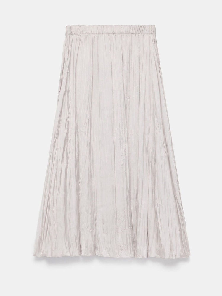 Mint Velvet Natural Crinkle Maxi Skirt - Image 7 of 7