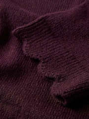 Mint Velvet Red Scallop Knit Top - Image 7 of 7