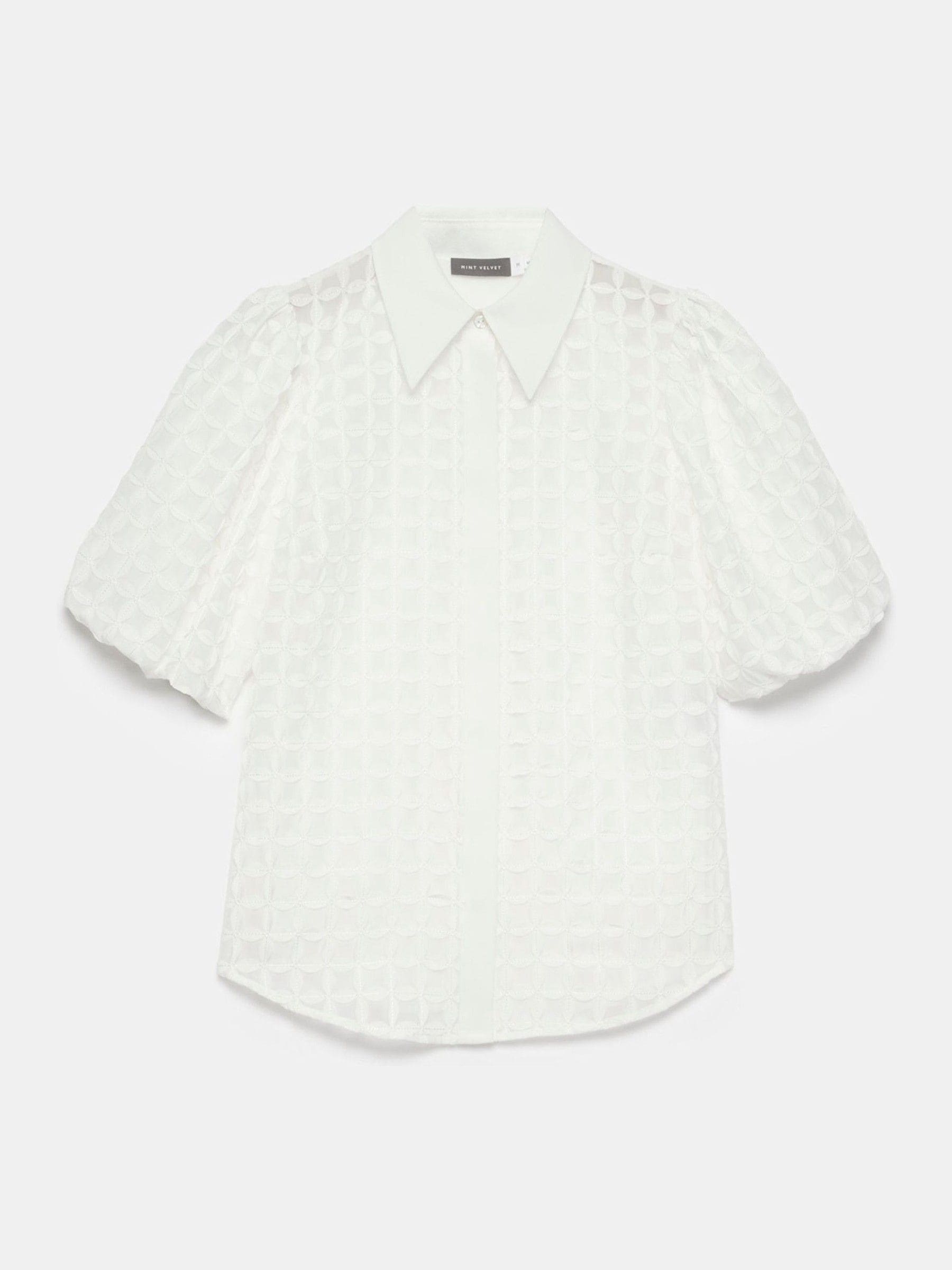 Buy Mint Velvet Natural Applique Petal Shirt from Next USA
