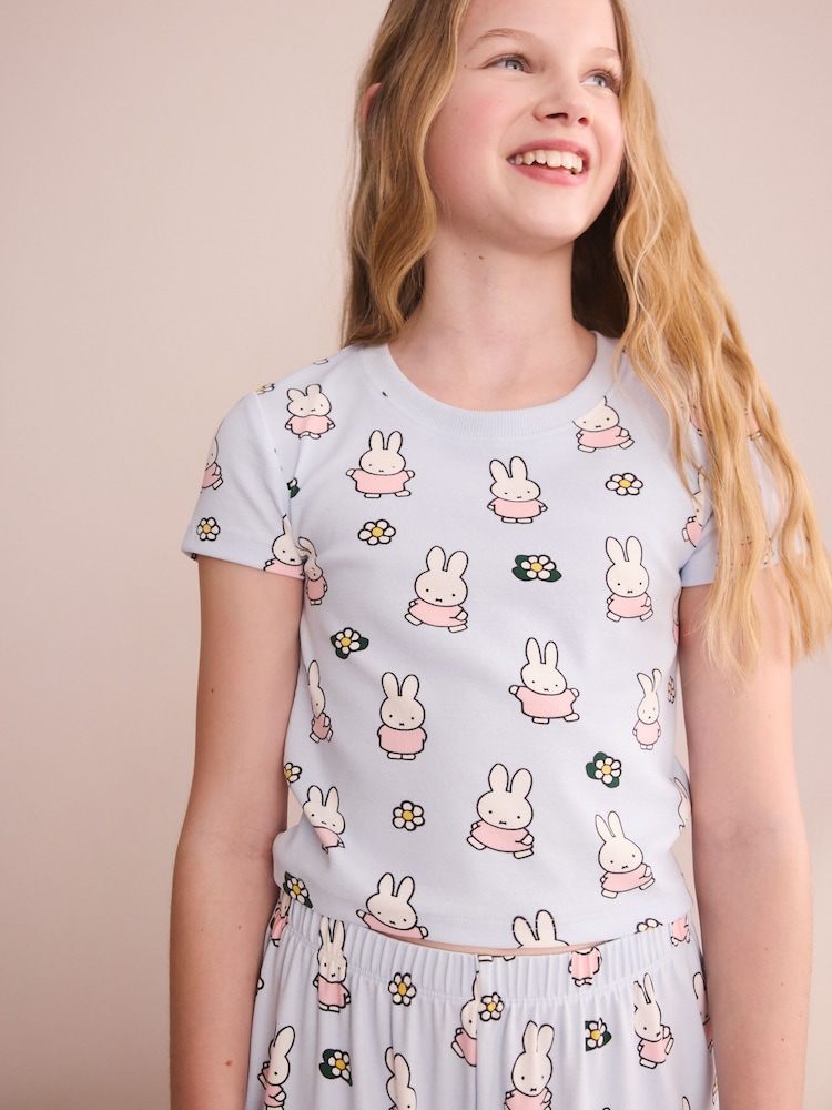Azul/rosa - Miffy Wide Leg Pyjamas 2 Pack (3-16yrs) - Imagen 5 de 5