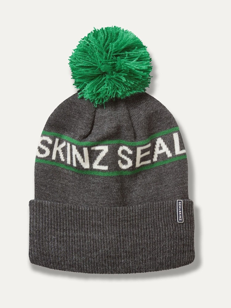 Sealskinz Heacham Waterproof Cold Weather Icon Bobble Hat - Image 1 of 2
