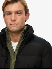 Superdry Black Sports Puffer Jacket - Image 6 of 8