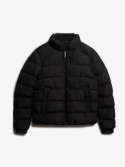 Superdry Black Sports Puffer Jacket - Image 7 of 8