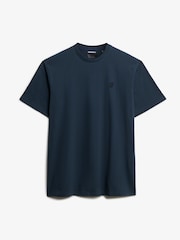 Superdry Blue Blank Oversized T-Shirt - Image 6 of 7