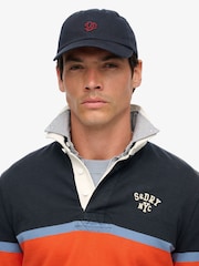 Superdry Blue SD Embroidered Baseball Cap - Image 1 of 6