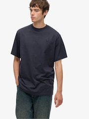 Superdry Grey Blank Oversized T-Shirt - Image 3 of 6