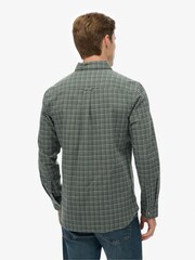 Superdry Green Premium Check Oxford Shirt - Image 2 of 7