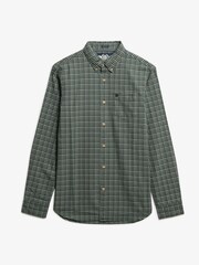 Superdry Green Premium Check Oxford Shirt - Image 6 of 7