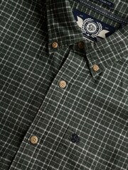 Superdry Green Premium Check Oxford Shirt - Image 7 of 7