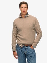 Superdry Nude Essentials Cotton Jumper - Image 2 of 6