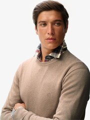 Superdry Nude Essentials Cotton Jumper - Image 5 of 6