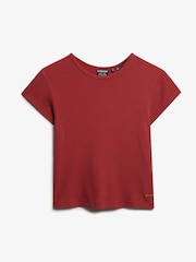 Superdry Red Athletic Essential T-Shirt - Image 5 of 6