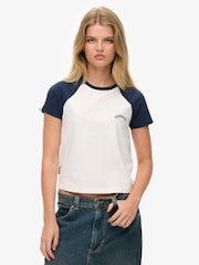 Camiseta Superdry Essential Logo Retro - Imagem 4 de 5