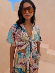 Never Fully Dressed Lurex Tie Top - Imagen 1 de 5