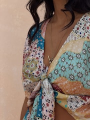 Never Fully Dressed Lurex Tie Top - Imagen 4 de 5