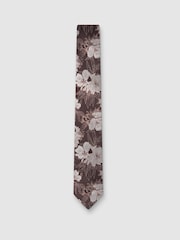 Antique Rogue Large Floral Tie - صورة 1 من 2