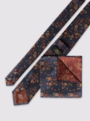 Antique Rogue Busy Floral Tie - صورة 2 من 2