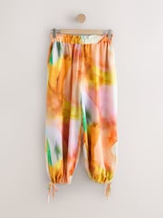 Never Fully Dressed Watercolour Lurex Balloon Trousers - Image 6 of 8