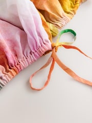 Never Fully Dressed Watercolour Lurex Balloon Trousers - Image 7 of 8