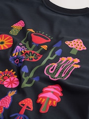 Navy Amanda Lobo Seminal Character T-Shirt - Image 8 of 8