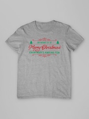 All + Every Grey So Here It Is Merry Christmas Merry Xmas Everybody Slade T-Shirt - Image 4 of 4