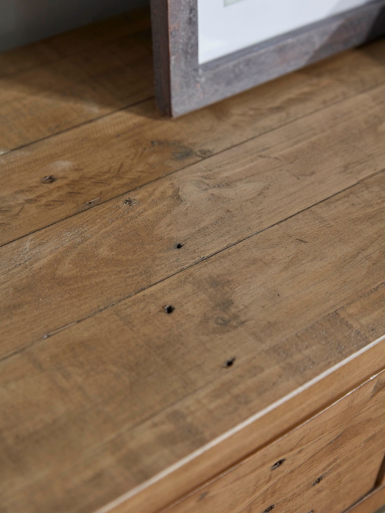 Cox & Cox Brown Lima Console Table - Image 5 of 5