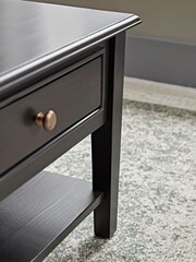 Cox & Cox Black Camille Coffee Table - Image 4 of 4
