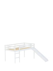 Birlea White Frankie Midi Sleeper Bed With Slide - Image 6 of 7