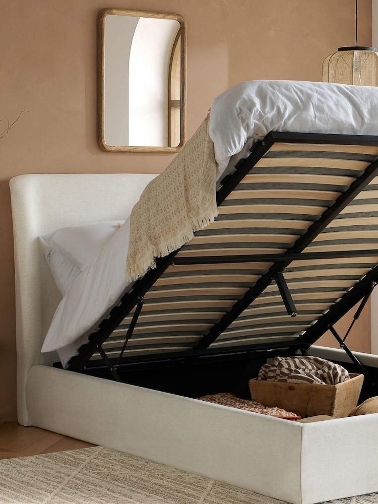 Birlea Cream Lanis Ottoman Bed - Image 2 of 6