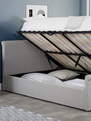 Birlea Grey Stratus Ottoman Bed - Image 3 of 4