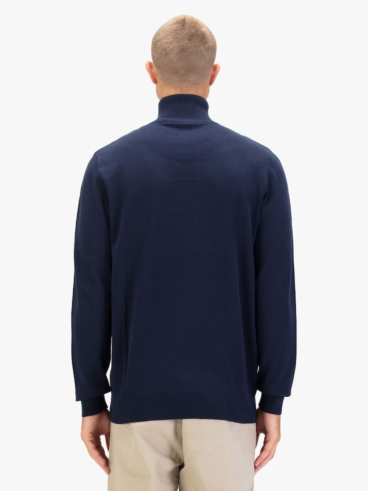 Luke 1977 Pretender Quarter Zip Kintted Jumper - Image 2 of 7 Luke 1977 Pretender Quarter Zip Kintted Jumper - Image 2 of 7