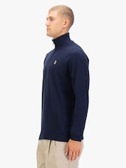 Luke 1977 Pretender Quarter Zip Kintted Jumper - Image 3 of 7