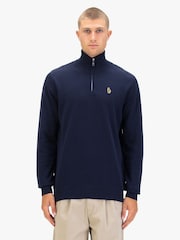 Luke 1977 Pretender Quarter Zip Kintted Jumper - Image 4 of 7