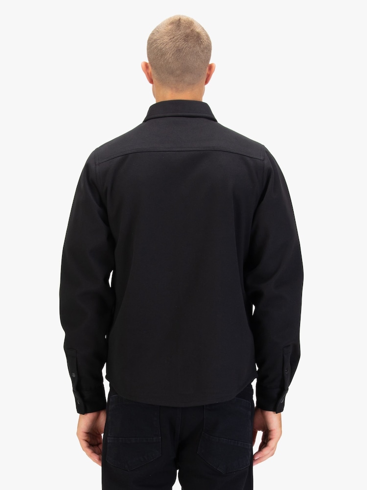 Luke 1977 Hawich Black Overshirt - Image 2 of 6 Luke 1977 Hawich Black Overshirt - Image 2 of 6