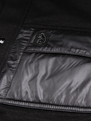 Luke 1977 Hawich Black Overshirt - Image 6 of 6