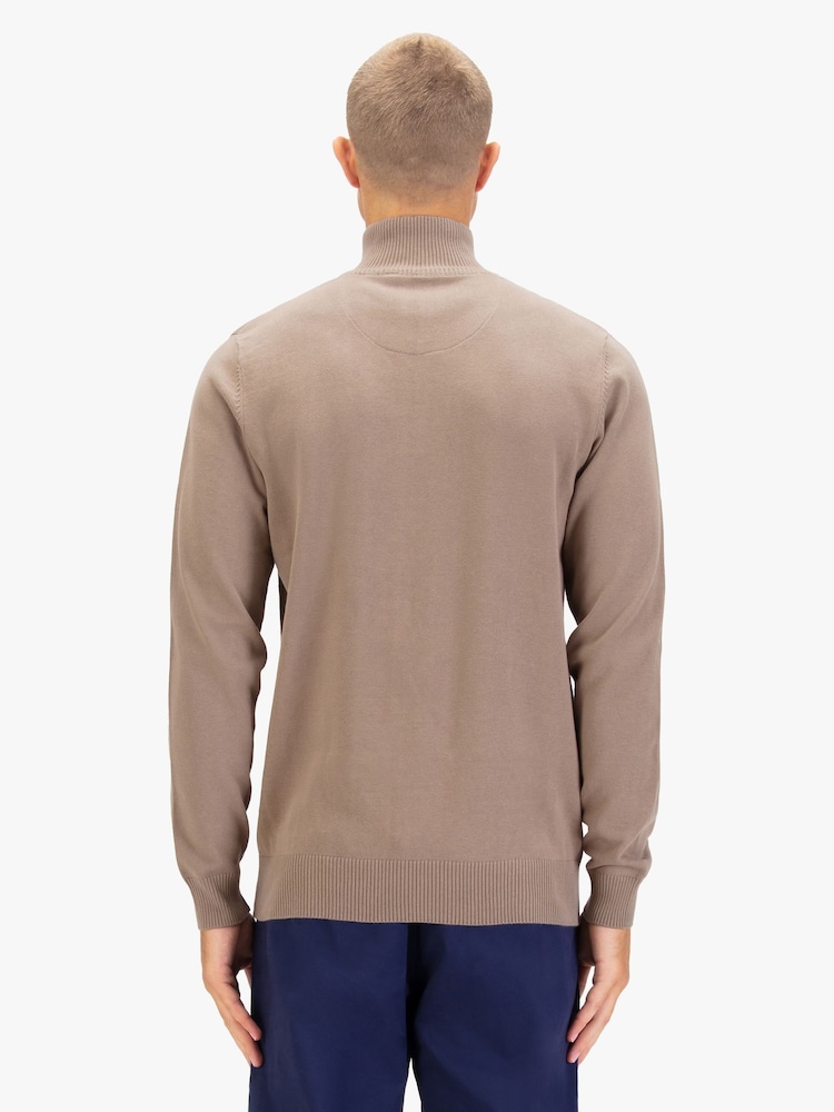 Luke 1977 Pretender Quarter Zip Kintted Jumper - Image 2 of 7 Luke 1977 Pretender Quarter Zip Kintted Jumper - Image 2 of 7