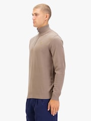 Luke 1977 Pretender Quarter Zip Kintted Jumper - Image 3 of 7