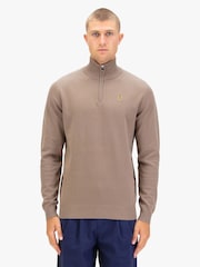 Luke 1977 Pretender Quarter Zip Kintted Jumper - Image 4 of 7