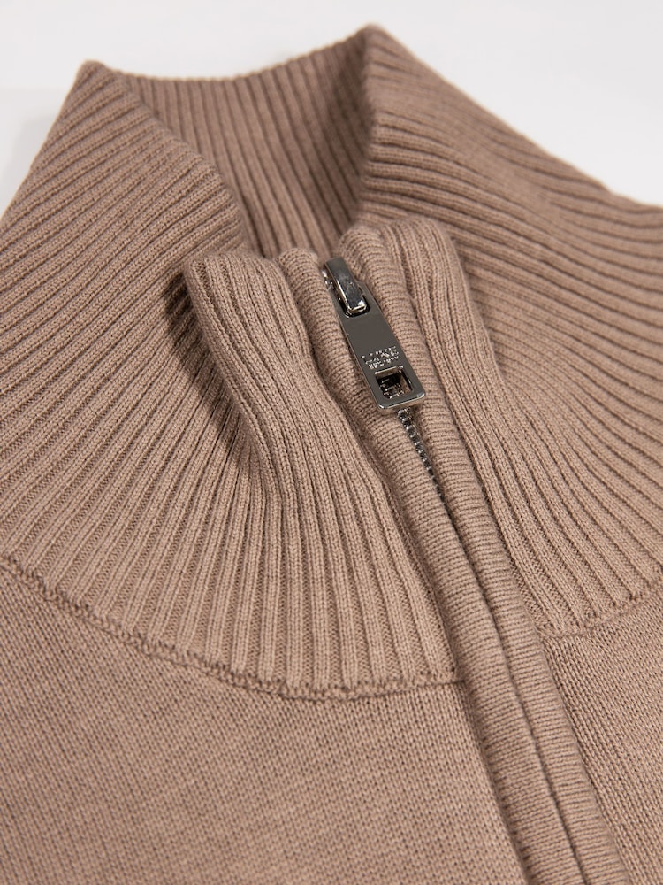 Luke 1977 Pretender Quarter Zip Kintted Jumper - Image 7 of 7 Luke 1977 Pretender Quarter Zip Kintted Jumper - Image 7 of 7
