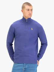 Luke 1977 Pretender Quarter Zip Kintted Jumper - Image 1 of 7