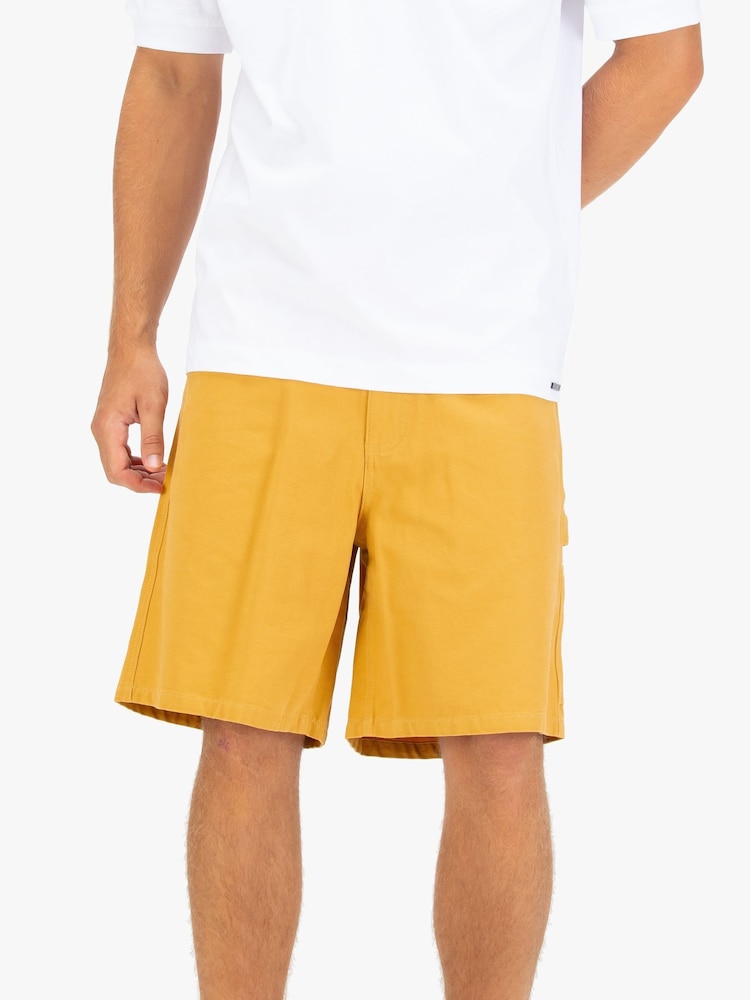 Luke 1977 Yellow Molfre Carpenter Shorts - Image 1 of 8 Luke 1977 Yellow Molfre Carpenter Shorts - Image 1 of 8