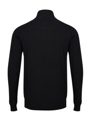 Luke 1977 Pretender Quarter Zip Kintted Black Jumper - Image 5 of 7