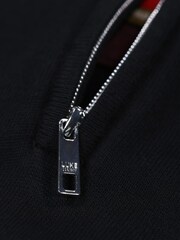 Luke 1977 Pretender Quarter Zip Kintted Black Jumper - Image 7 of 7