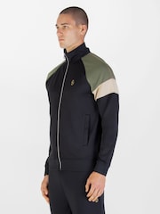 Luke 1977 Kas 3 Zip Black Sweatshirt Future Dusk - Image 3 of 8