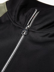 Luke 1977 Kas 3 Zip Black Sweatshirt Future Dusk - Image 7 of 8