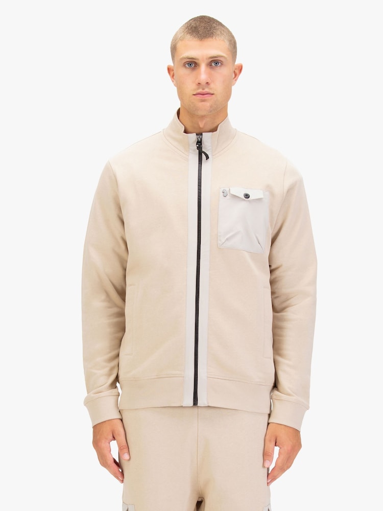 Luke 1977 Cream Sutton 1000 Jacket - Image 1 of 6 Luke 1977 Cream Sutton 1000 Jacket - Image 1 of 6