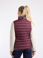 Weird Fish Purple Atissa Lightweight Padded Gilet - Image 2 of 7