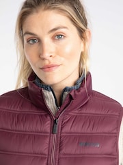 Weird Fish Purple Atissa Lightweight Padded Gilet - Image 4 of 7